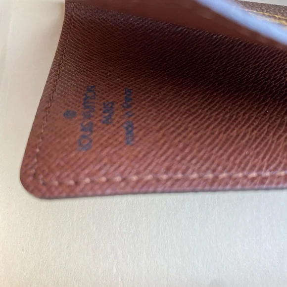 LOUIS VUITTON VINTAGE MONOGRAM PORTE CARTES BU0054 - Picture 6 of 8